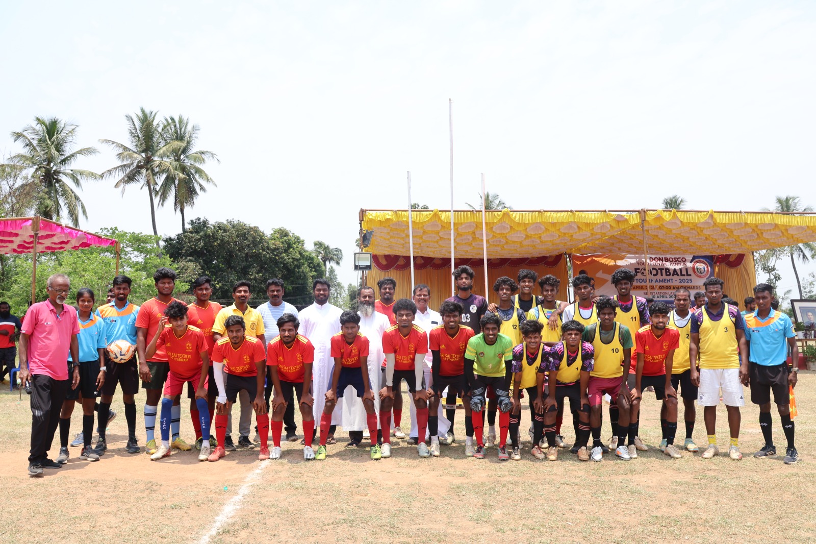 Don Bosco Pannur Hosts First Football Tournament